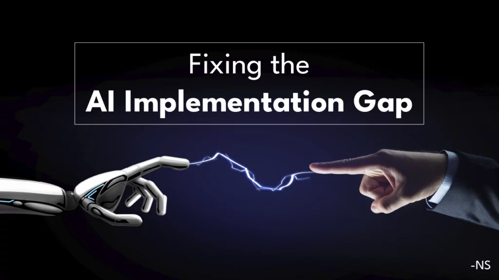 AI Implementation GAP - PTechPartners