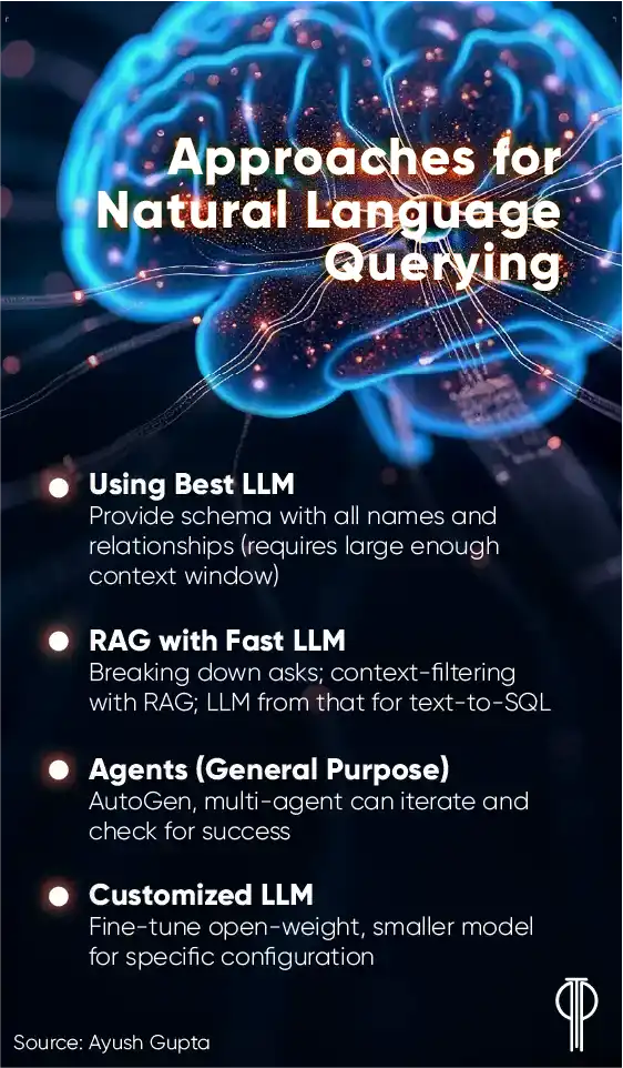 Natural language querying approaches