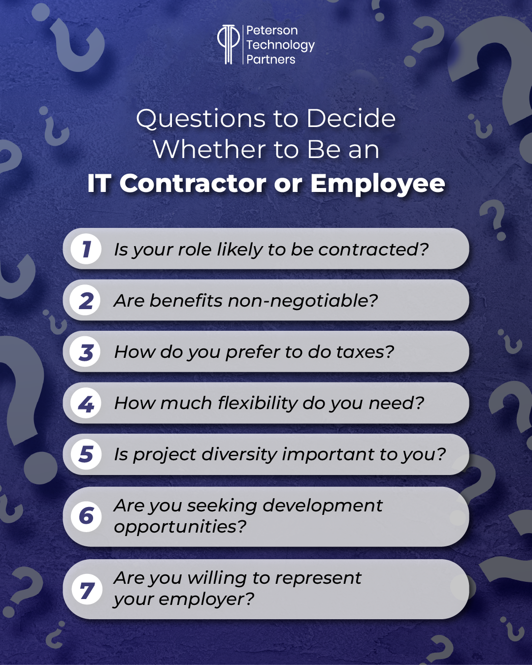 IT contractor vs employee