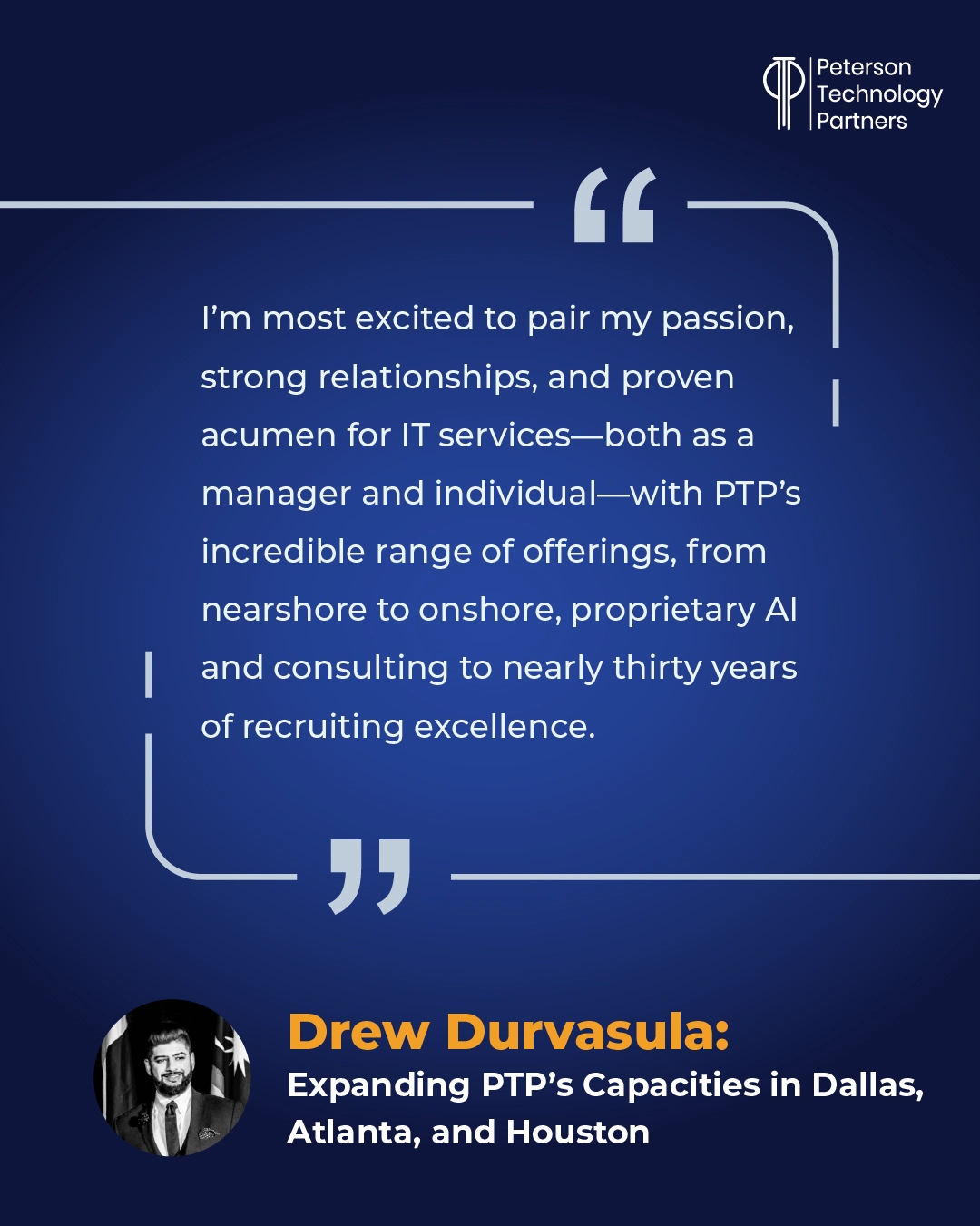 PTP expansion with Drew Durvasula